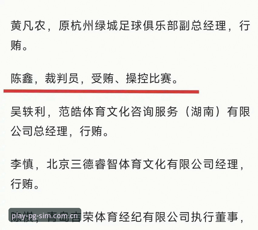 中国足协第三批禁足名单完整解读：从处罚案例看足球行业规范